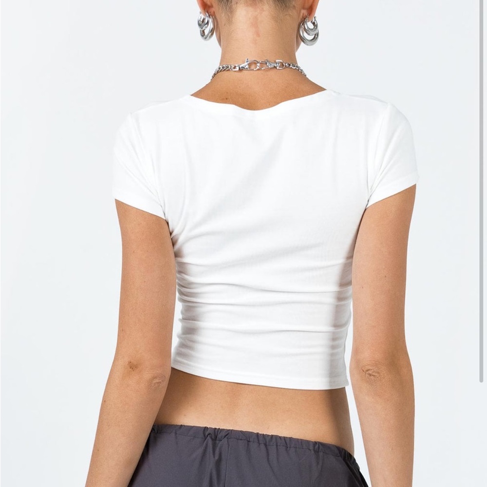 Princess Polly Lex Top -White - Picture 3 of 5